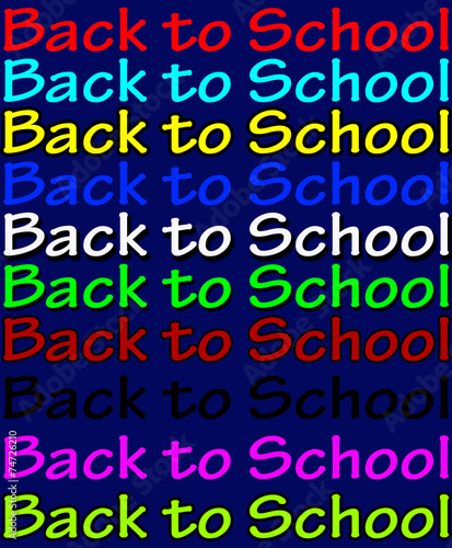 Back to school