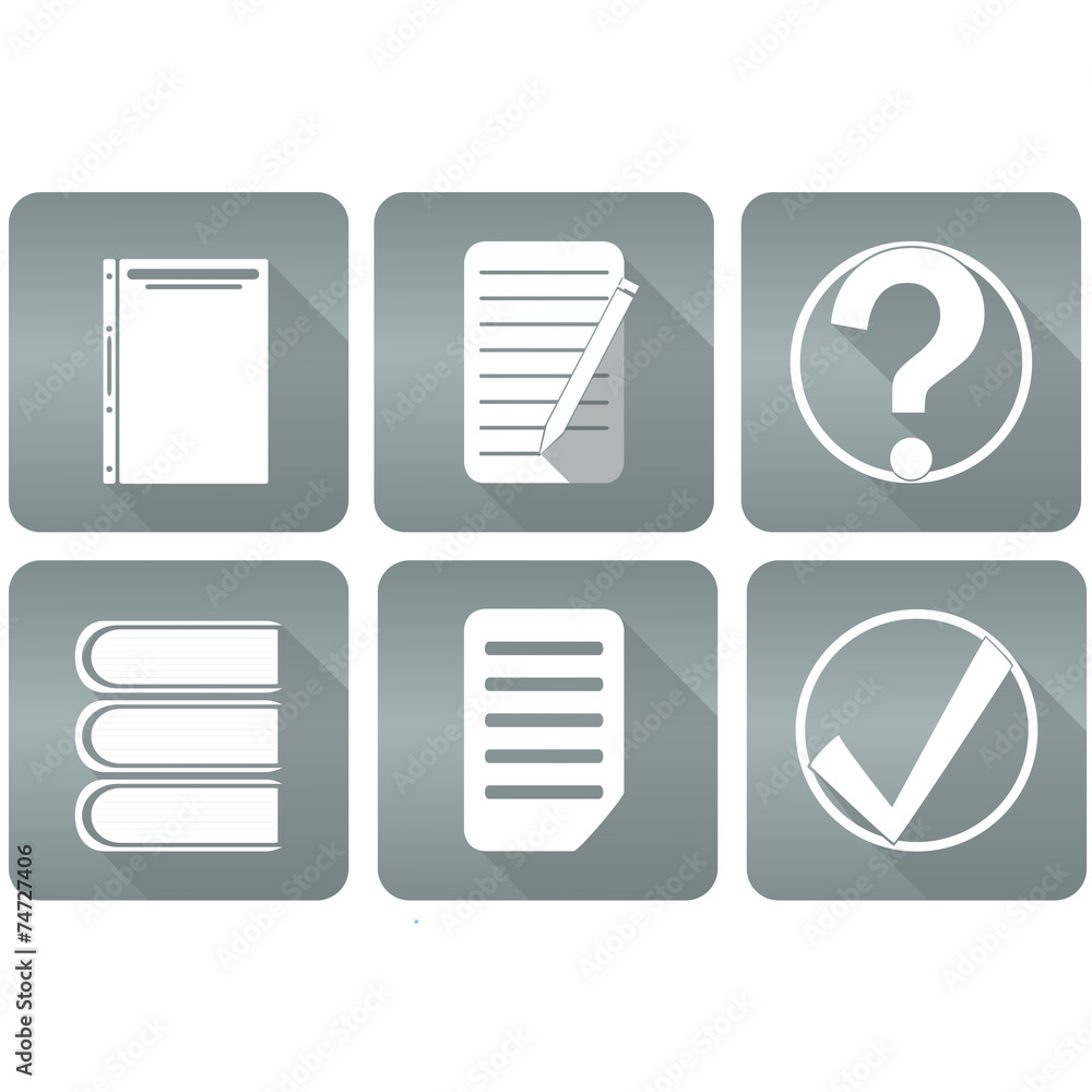Icons, vector illustration Icons, vector illustration
