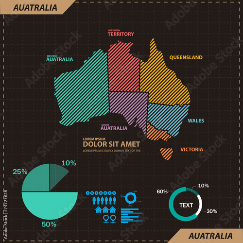 map infographic