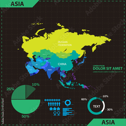 map infographic