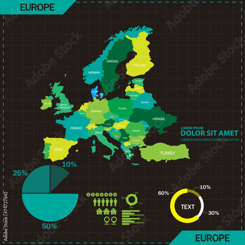 map infographic