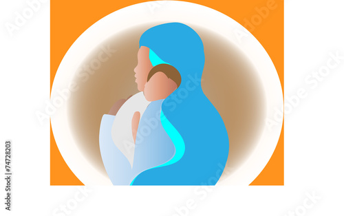 Round with maria and jesus