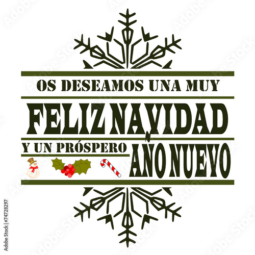Feliz navidad retro
