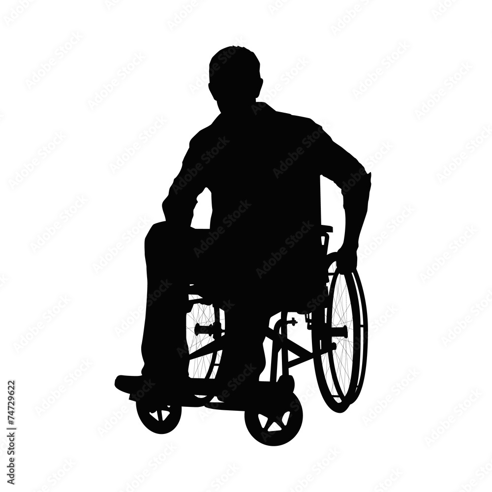 Rollstuhlfahrer Rollstuhlfahrer
