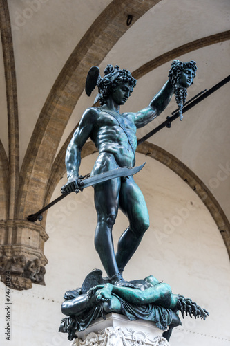 Perseus with the head of Medusa, Benvenuto Cellini, Florence, It