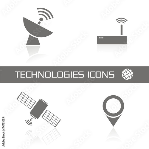 Technologies icons FB reflejo