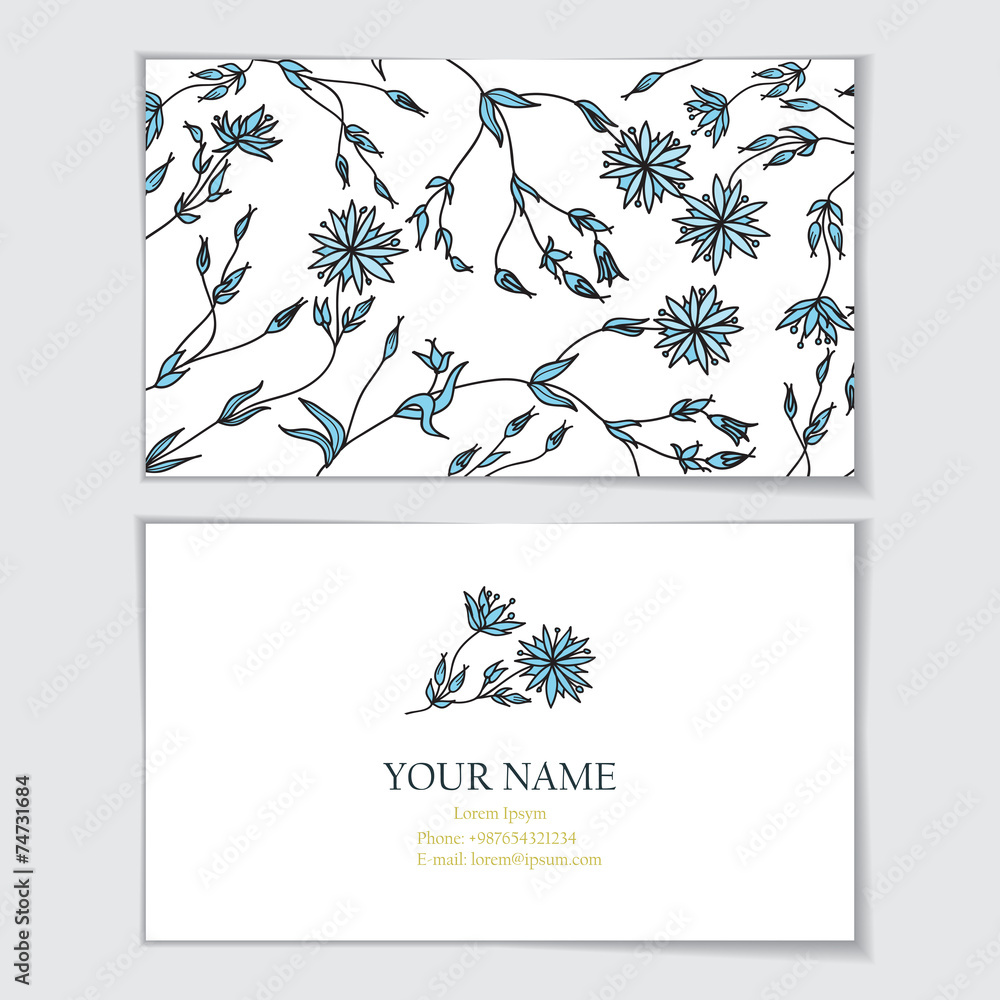 Business card template Business card template