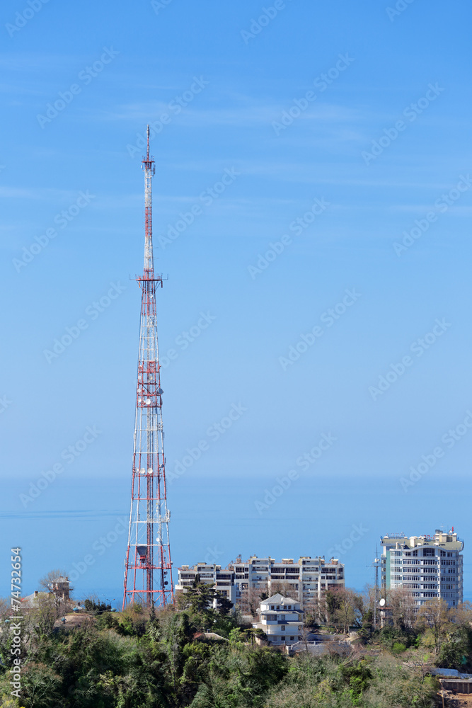 Obraz premium City TV tower, Sochi
