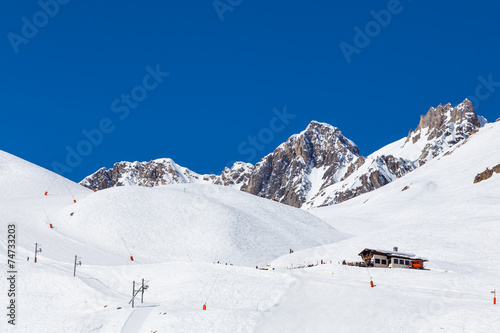 Ski slopes, Tignes France