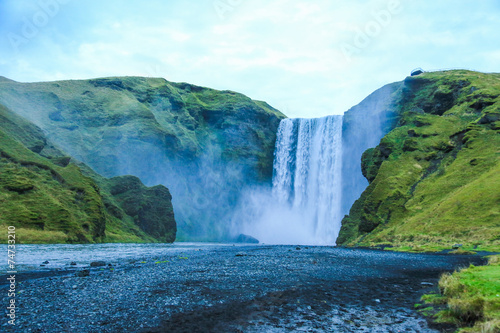 Waterfall  Iceland - Seljalandsfoss