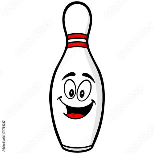 Bowling Pin Mascot