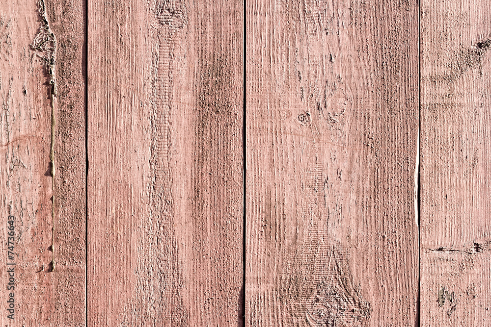 Naklejka premium Old painted wood wall - texture or background