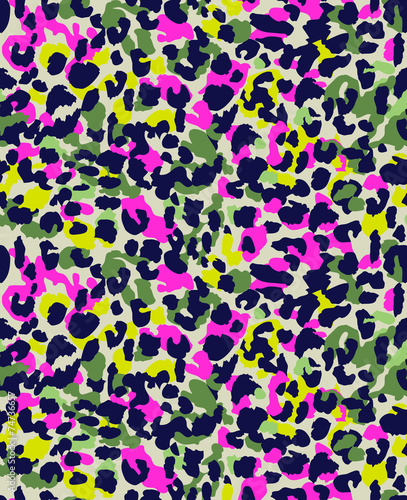 Animal spots camouflage ~ seamless background