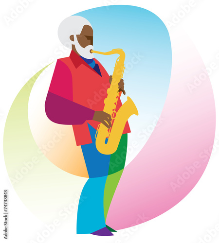 Jazz saxophonist
