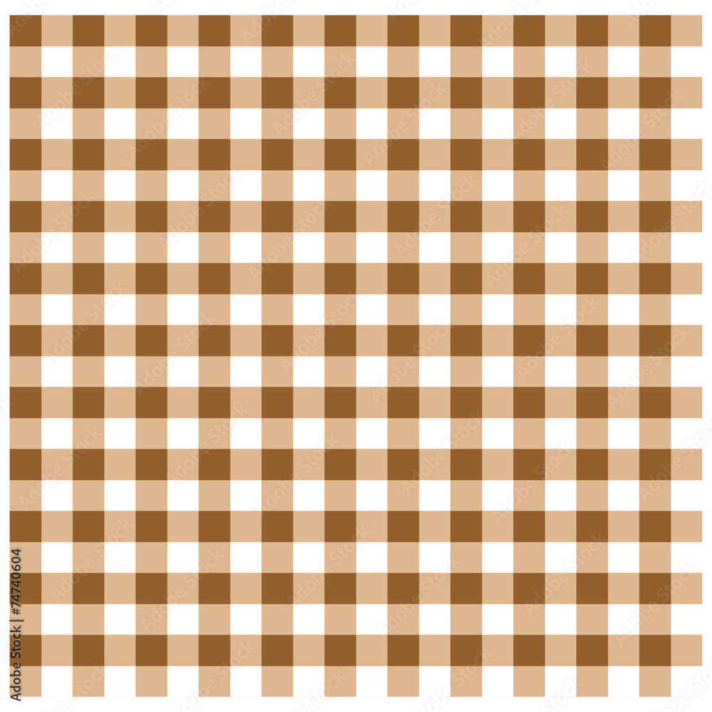 Brown Gingham Brown Gingham