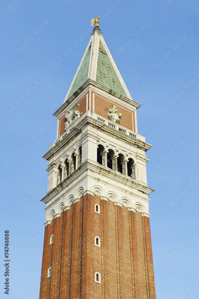 St Mark's Campanile Tower Venice Italy