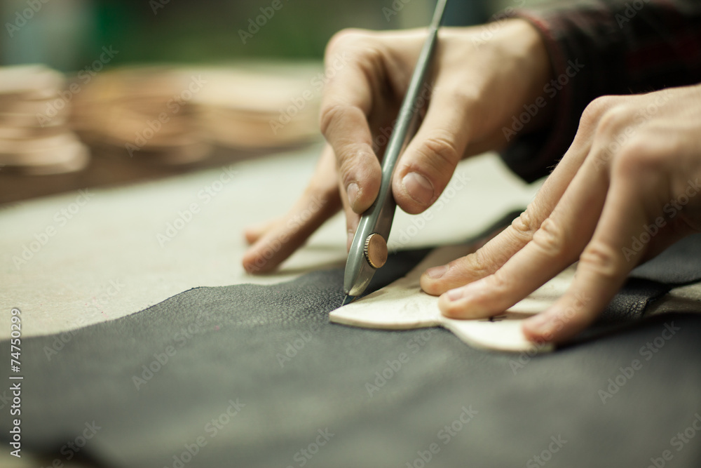 Obraz premium shoe factory
