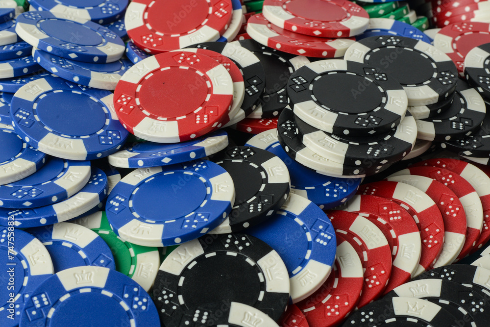 Poker Chips Background