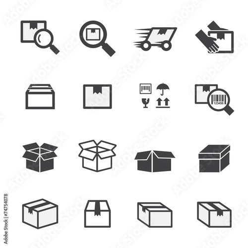 box icon set