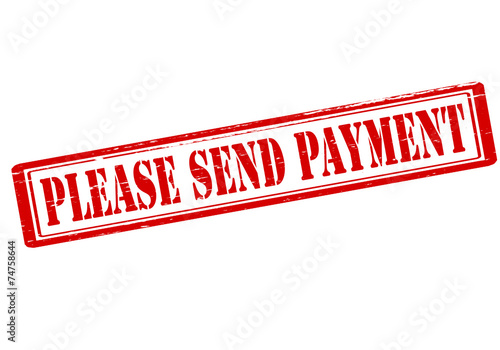 Please send payment