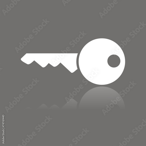 Icono llave FO reflejo