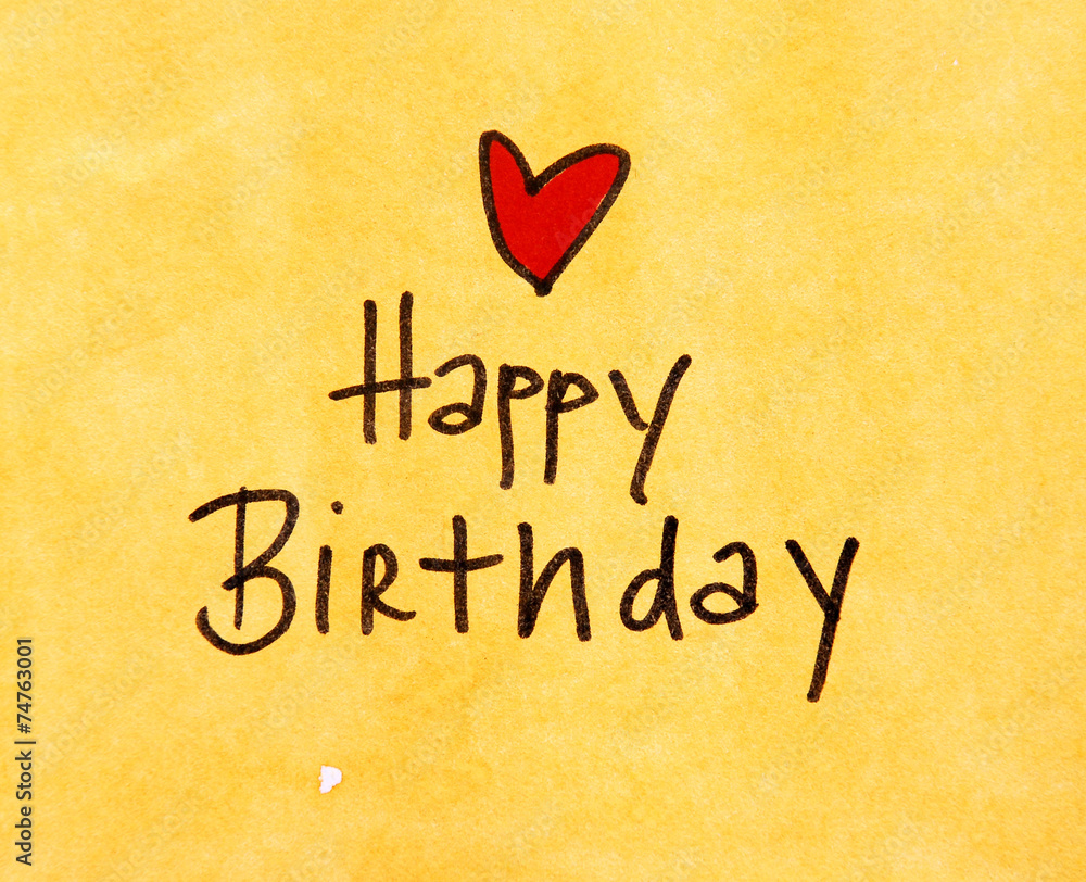 happy birthday message