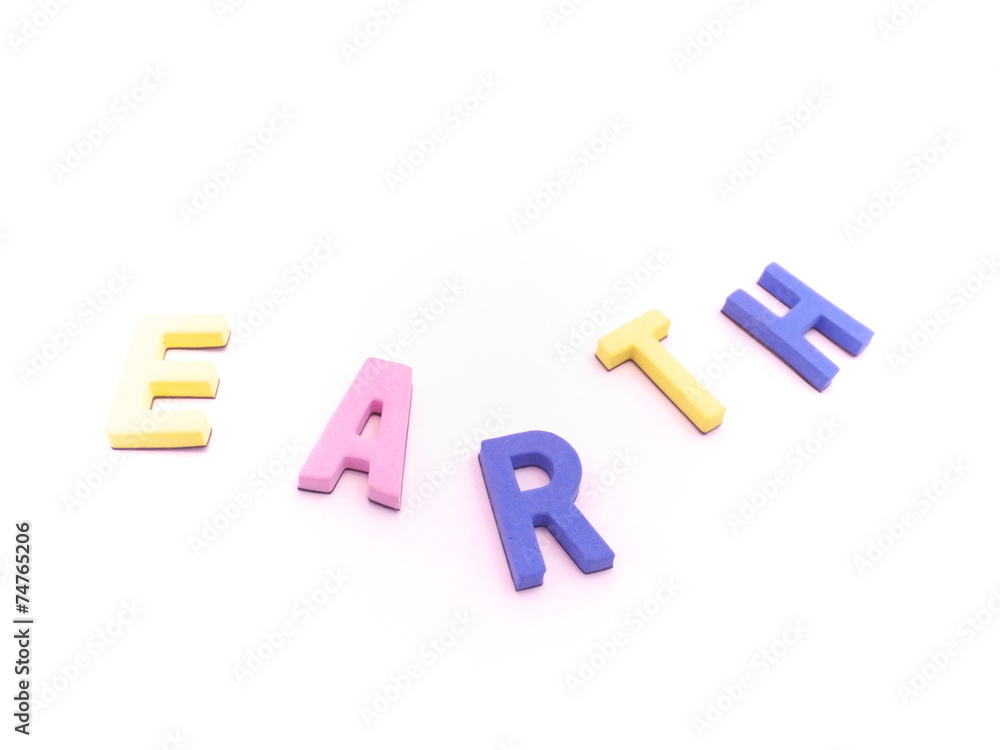 Obraz premium ローマ字・アルファベット・英語