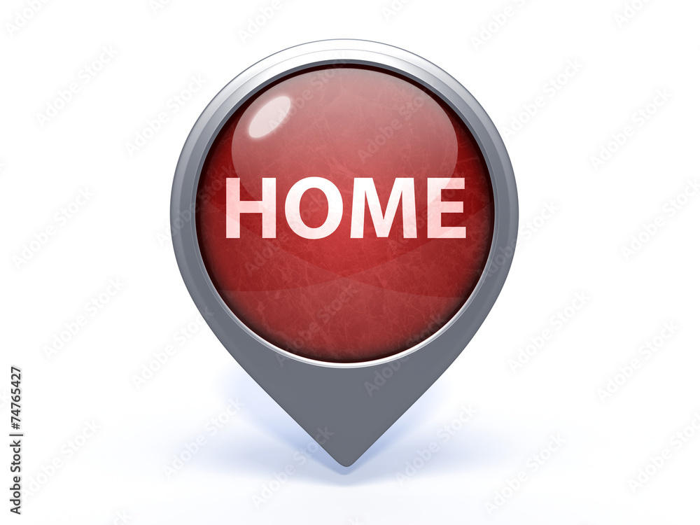 home circular icon on white background home circular icon on white background