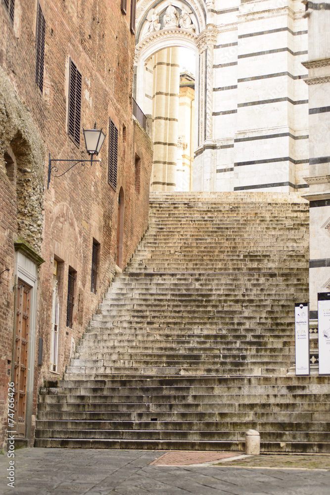 Stair in Siena