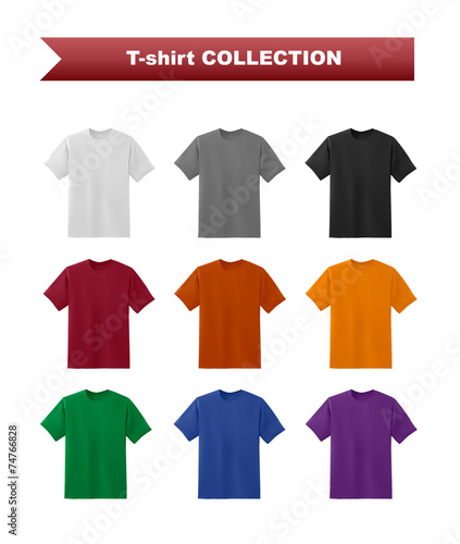 T-shirt template collection