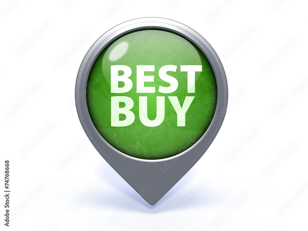 Best buy circular icon on white background Best buy circular icon on white background