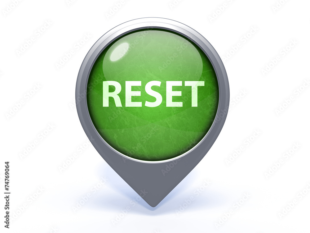 reset circular icon on white background reset circular icon on white background