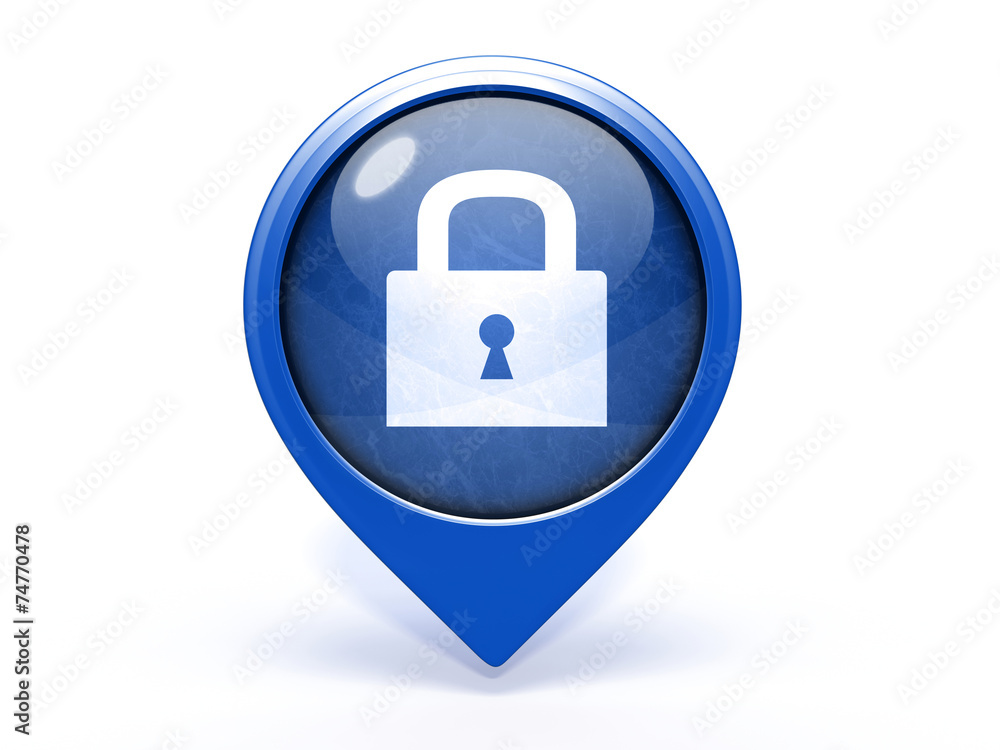 protect pointer icon on white background protect pointer icon on white background