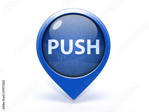 push pointer icon on white background Free Download push pointer icon on white background - GFXLoad
