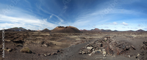 Panorama - Montana del Cuervo auf Lanzarote