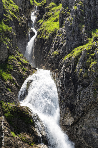 Wasserfall in den Allgäuer Hochalpen