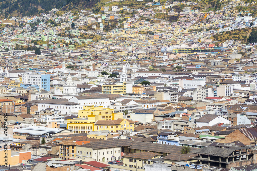 Downtown of Quito, Ecuador