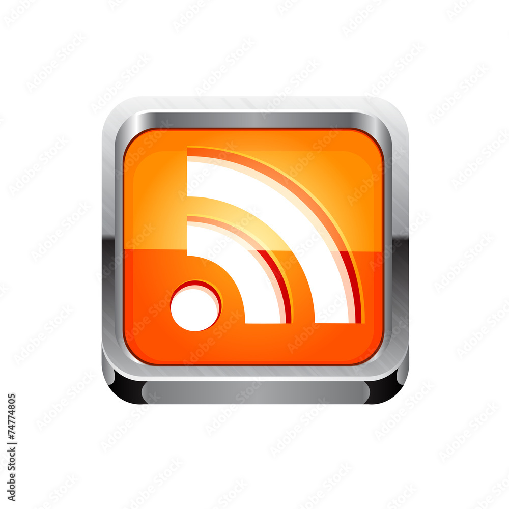 Rss icon. Vector 10 eps Rss icon. Vector 10 eps