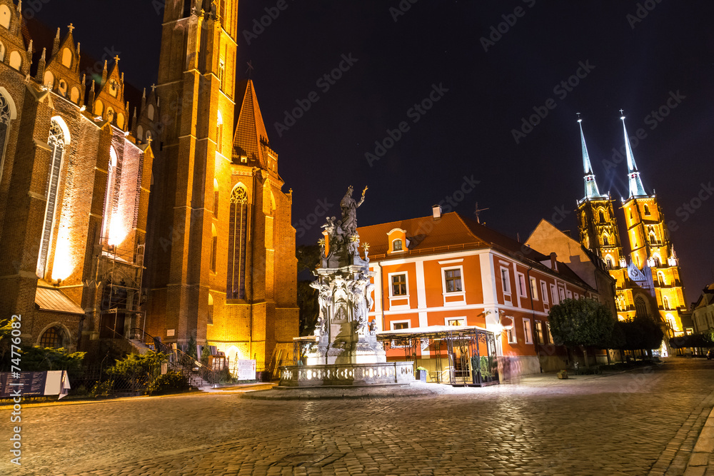 Fototapeta premium Cathedral St. John in Wroclaw