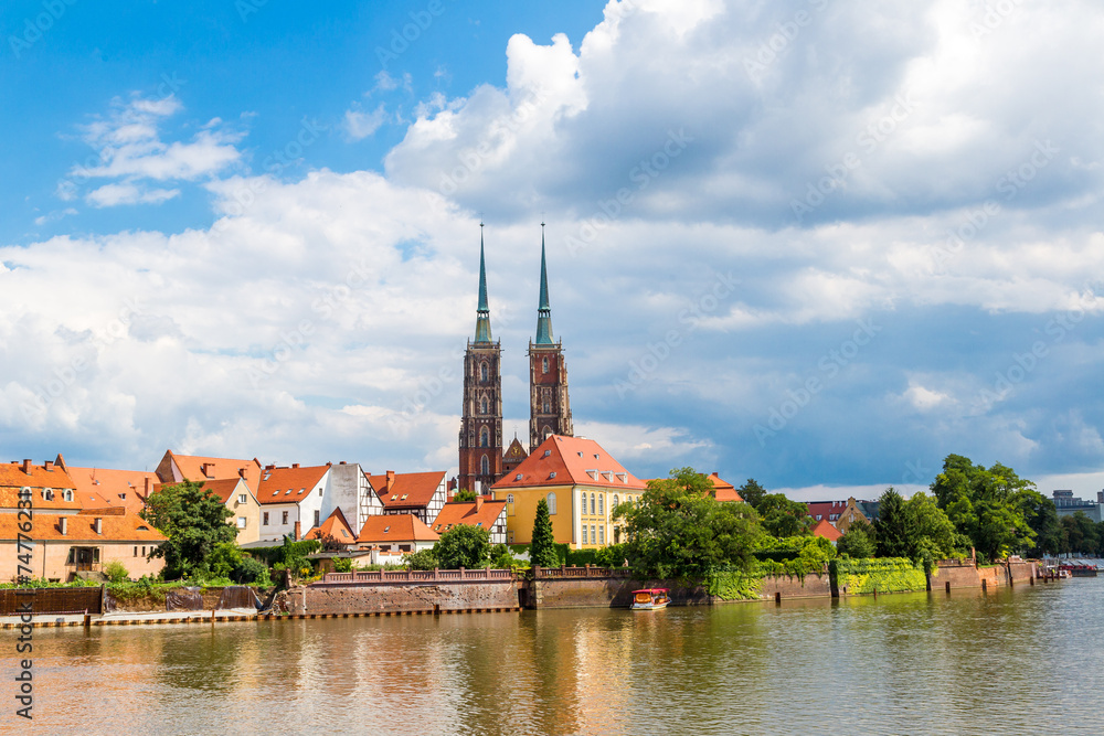 Fototapeta premium Cathedral St. John in Wroclaw
