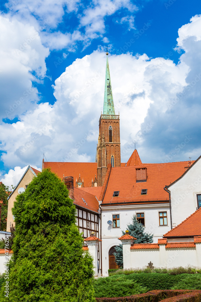 Obraz premium Cathedral St. John in Wroclaw
