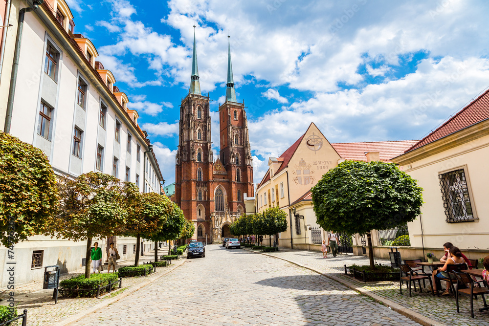 Fototapeta premium Cathedral St. John in Wroclaw