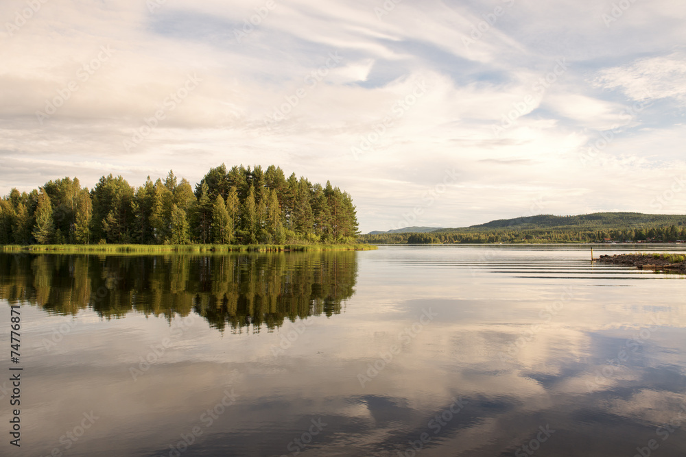 Fototapeta premium Swedish Lakeside