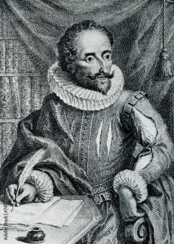 Miguel de Cervantes, Spanish novelist, poet, and playwright photo