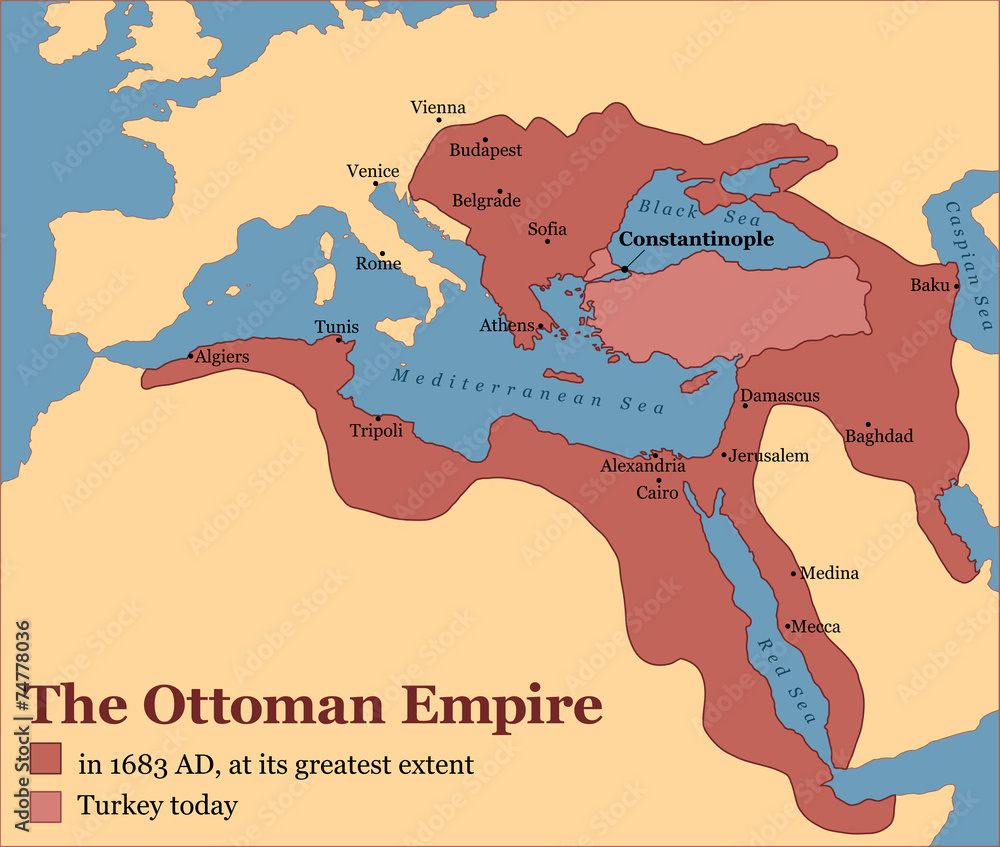 Obraz premium Ottoman Empire Turkey