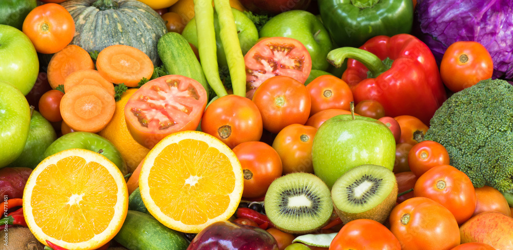 Fruits and vegetables Fruits and vegetables
