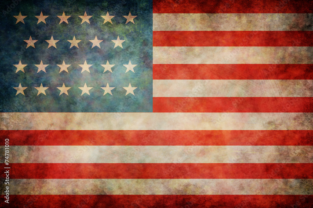 Grunge USA Flag Grunge USA Flag
