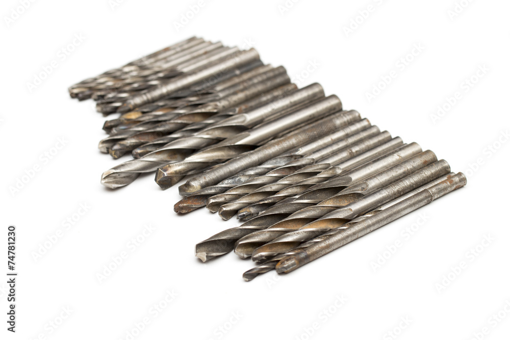 Fototapeta premium drill on the white background