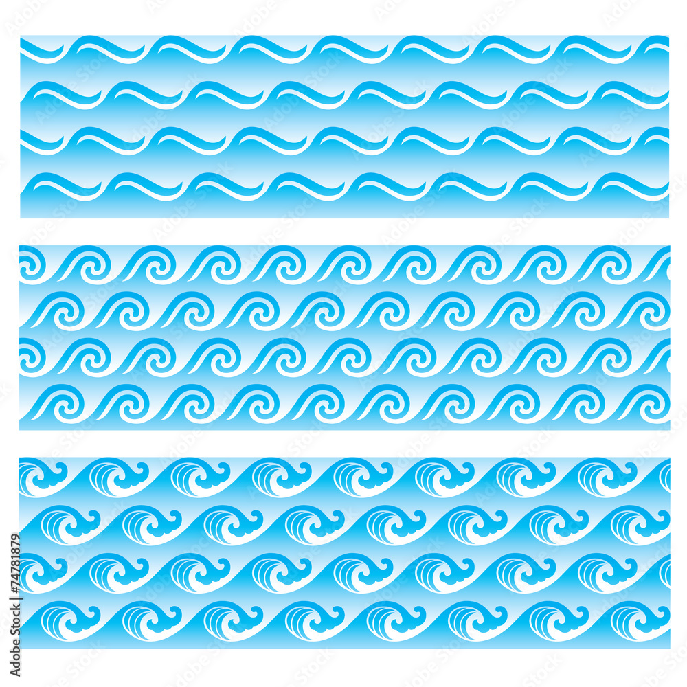seamlessly sea wave pattern 3 seamlessly sea wave pattern 3