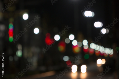 bokeh lights